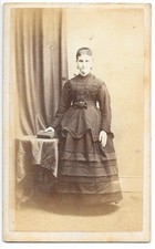 CDV Carte de Visite Lancashire Southport RP Aspinall photographer Lord St Lady