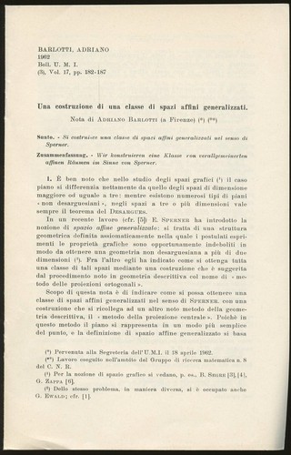 Adriano barlotti una - /,