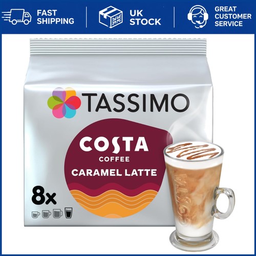 Costa caramel latte coffee - costa,