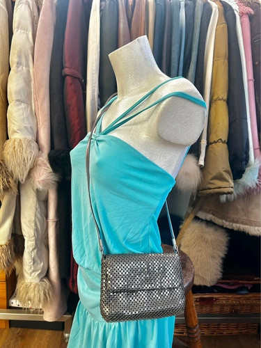 Vintage gunmetal silver