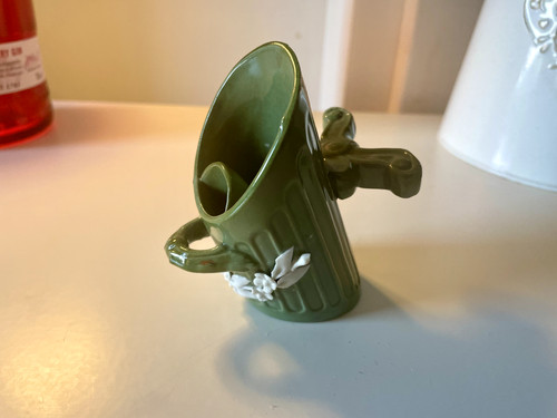 Antique conta boehme green - conta,