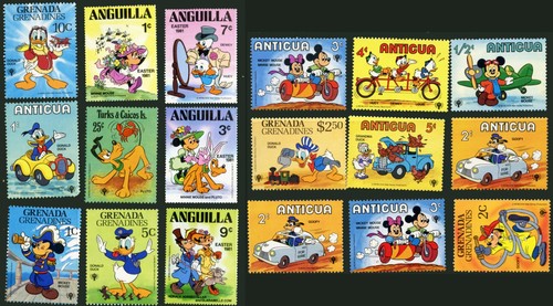 Walt disney stamp - walt, collection