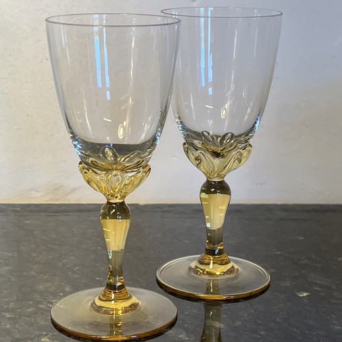 Crystal sherry glasses set - glasses, of
