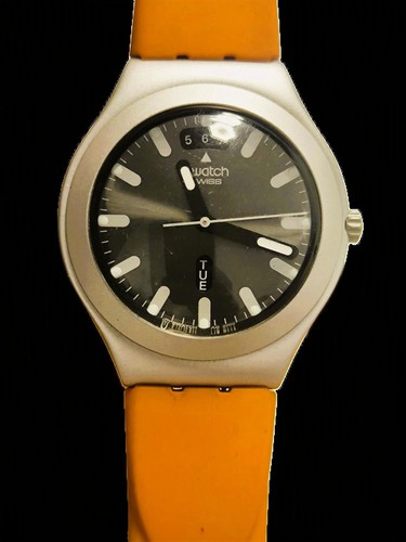 Vintage swatch irony aluminium - vintage,