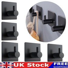 4-8 Pack Wall Sticky Hook Adhesive Self Adhesive Towel Hook for Bathroom Kitchen