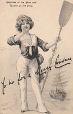 Vintage Used Postcard