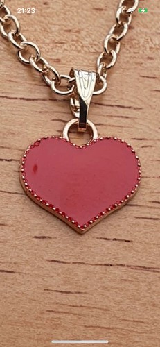 Ladies gold plated necklace - gold,