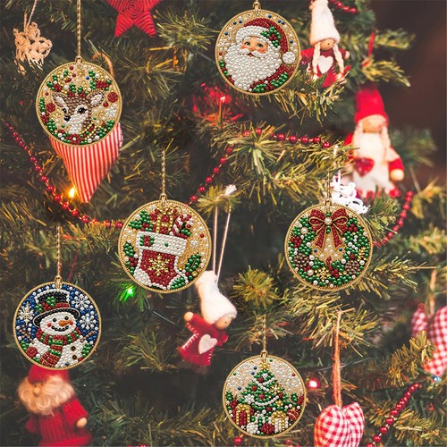 6pcs diy christmas - 6pcs, 5d
