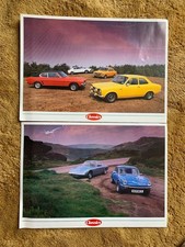 ? Two Vintage Popular Classic Car Posters ?