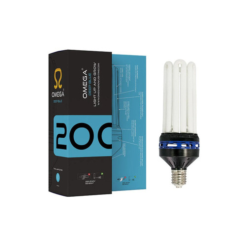 Omega deep blue cfl lamp - deep,