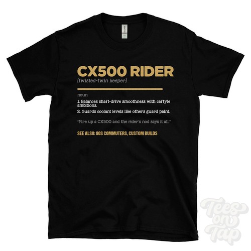 Cx500 rider shirt funny - rider, t-shirt