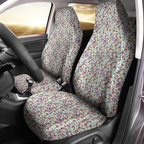 Ditsy print waterproof car - print,