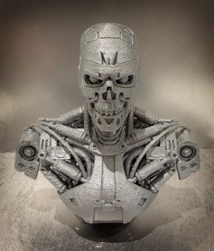 Terminator bust 3d - bust,,