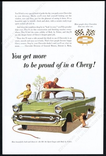 1957 chevrolet bel air coupe - chevrolet,