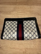 Vintage Gucci Navy Toiletry