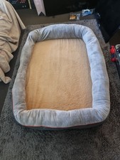 Bingo Paw 4XL Luxury Dog Bed Orthopedic Dog Couch Sofa Bolster & Removable Cover