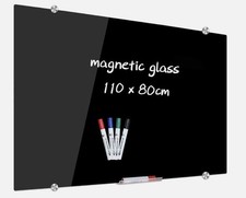XIWODE Magnetic Black Glass