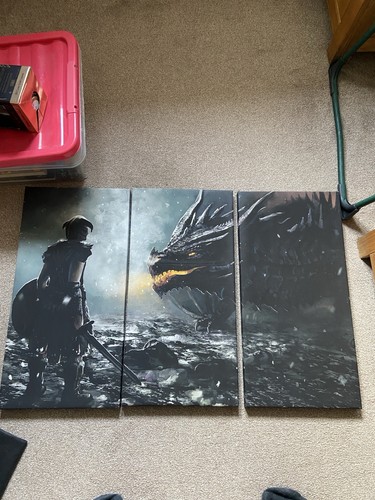 Skyrim canvas wall art - wall,