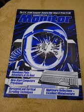 Atari monitor magazine issue 8, mid 80s. In excellent condition