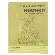 Heathkit Assembly Manual Linear Amplifier Model SB-230 Ham