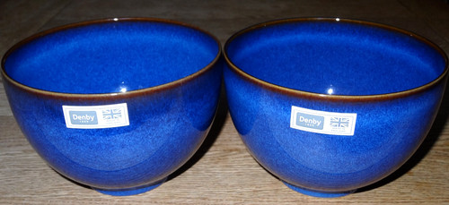 Denby imperial blue - x,