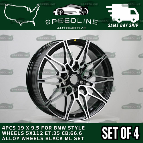 4pcs for bmw - 19, 9.5