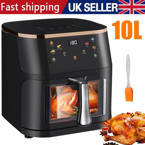 10l large air fryer - large,
