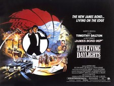 THE LIVING DAYLIGHTS 1987 quad