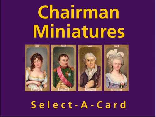 Lea chairman miniatures - r.j.lea,