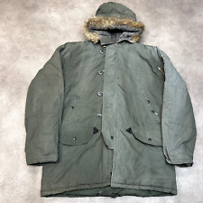 US Air Force N-3B Flight Jacket Mens XL Arctic Extreme Weather Parka, Green