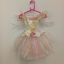Fairy Dust Dress Age 2-3 Years Fancy Dress Princess Pink Gold WRDC