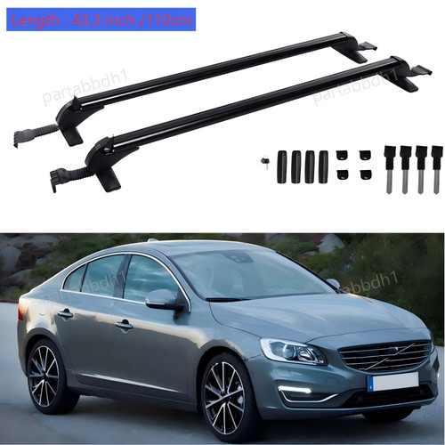 Aluminum car roof rack - 43.3",