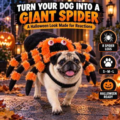 Dog spider costume halloween - dog,