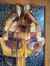 Leather Patchwork Vintage