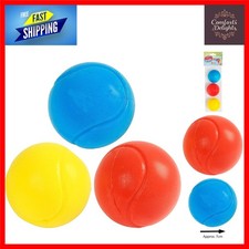 Soft Foam Tennis Balls - Perfect 70mm Balls for Kids' Active Games - Set of 3