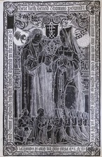 Vintage Brass Rubbing - Thomas