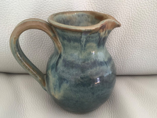 Studio pottery jug marked - pottery,