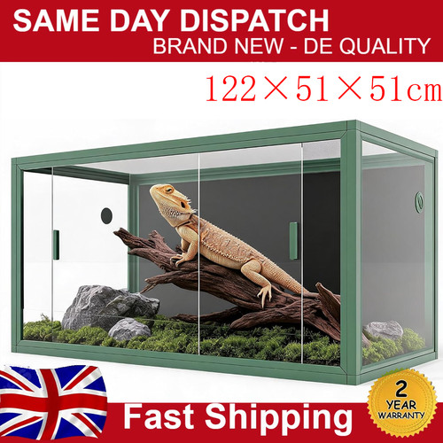 122 51cm reptile vivarium - 122×51×51cm,