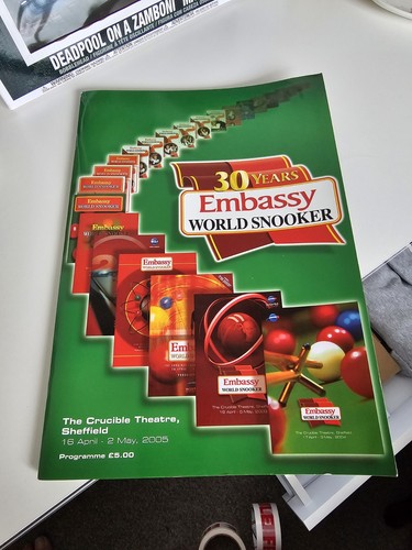 Embassy world snooker - world,