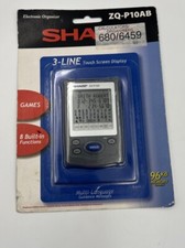 Personal Electronic Organizer Sharp ZQ-P10AB (69/48) Retro New