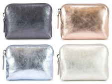 Metallic Leather Coin Purse *