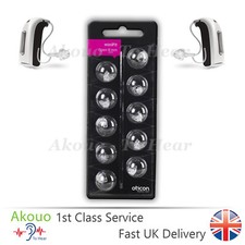 GENUINE Oticon + Bernafon + Philips miniFit RITE BTE Hearing Aid Domes 10 Pack