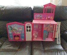 Barbie Glam Vacation Beach Fold 'n' Go House 2009 Mattel 