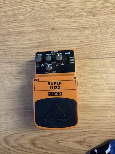 Behringer super fuzz - super, –