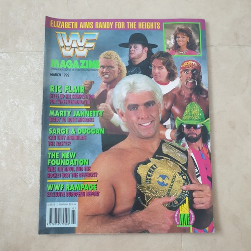 Wwf magazine march 1992 wwe - magazine,