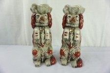 2x ANTIQUE STAFFORDSHIRE