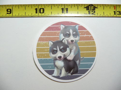 Sun band wolf puppies small - sun,