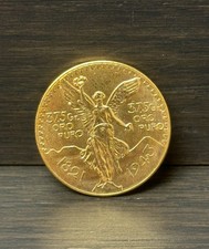 Gold Plated Mexican Coin