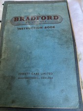 Jowett Bradford CA Instruction