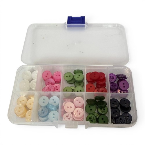 Box 100pcs 11mm resin - box, of